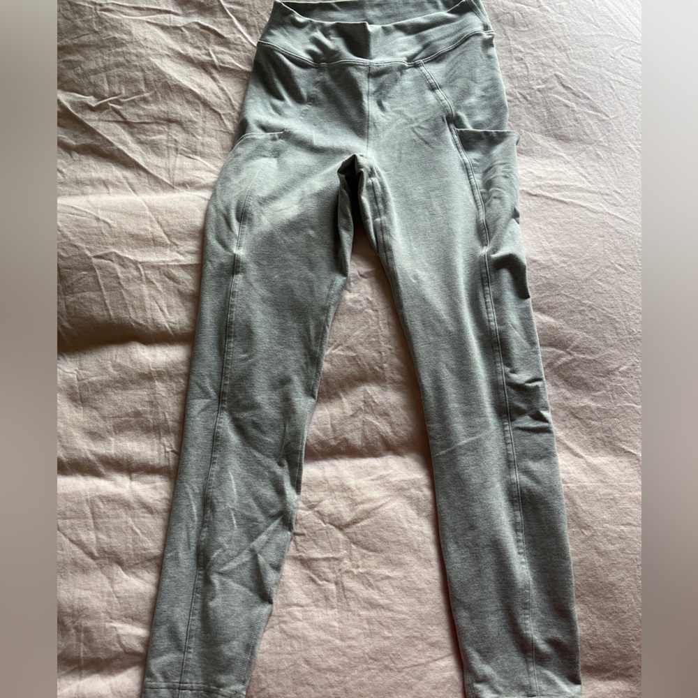 lululemon athletica softly suede pocket leggings